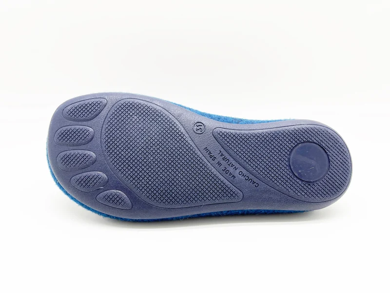 thies 1856 ® Recycled PET Slipper Kids vegan navy marino