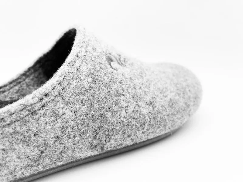 thies 1856 ® Recycled PET Slipper vegan light grey