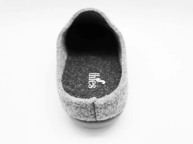 thies 1856 ® Recycled PET Slipper vegan light grey
