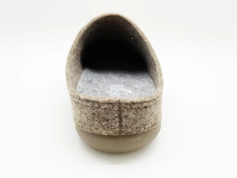 thies 1856 ® Recycled PET Slipper vegan beige marron