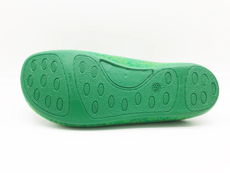 thies 1856 ® Recycled PET Slipper vegan verde green