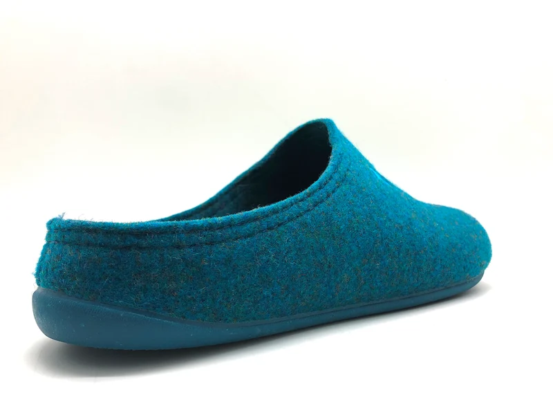 thies 1856 ® Recycled PET Slipper vegan petrol