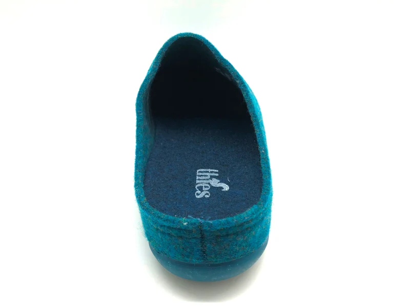 thies 1856 ® Recycled PET Slipper vegan petrol