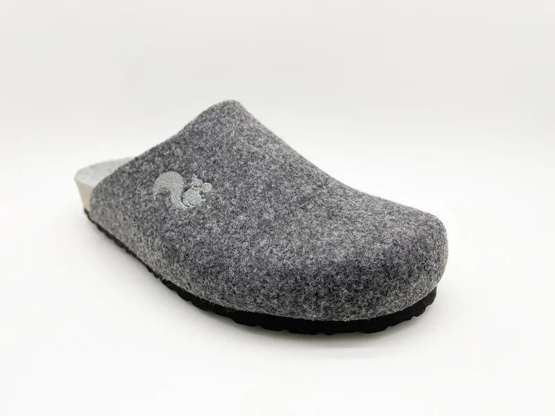 thies 1856 ® Recycled PET Bio Clog vegan anthracite