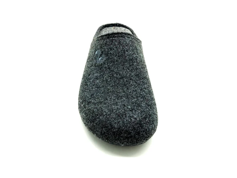thies 1856 ® Recycled PET Slipper vegan dark grey