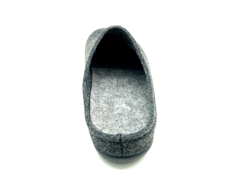 thies 1856 ® Recycled PET Slipper vegan dark grey
