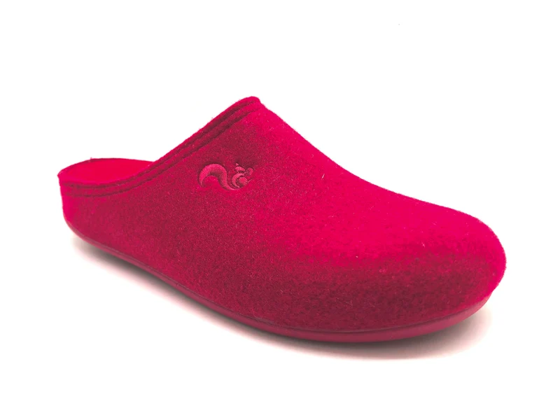 thies 1856 ® Recycled PET Slipper vegan bordeaux