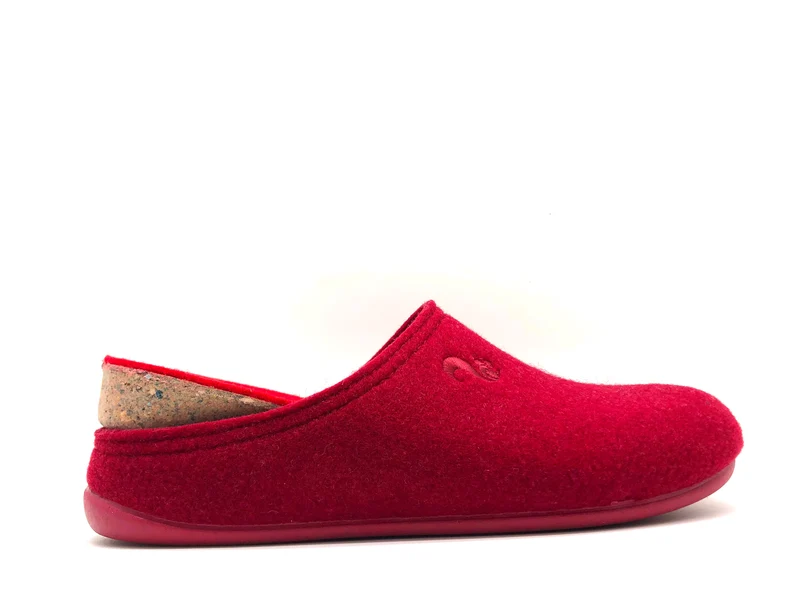 thies 1856 ® Recycled PET Slipper vegan bordeaux