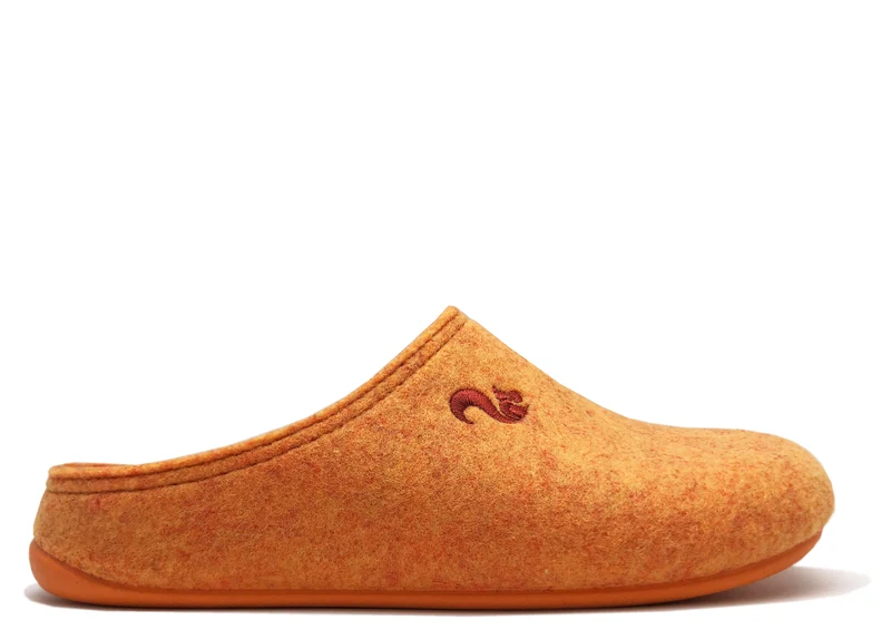 thies 1856 ® Recycled PET Slipper vegan orange