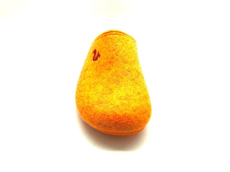 thies 1856 ® Recycled PET Slipper vegan orange