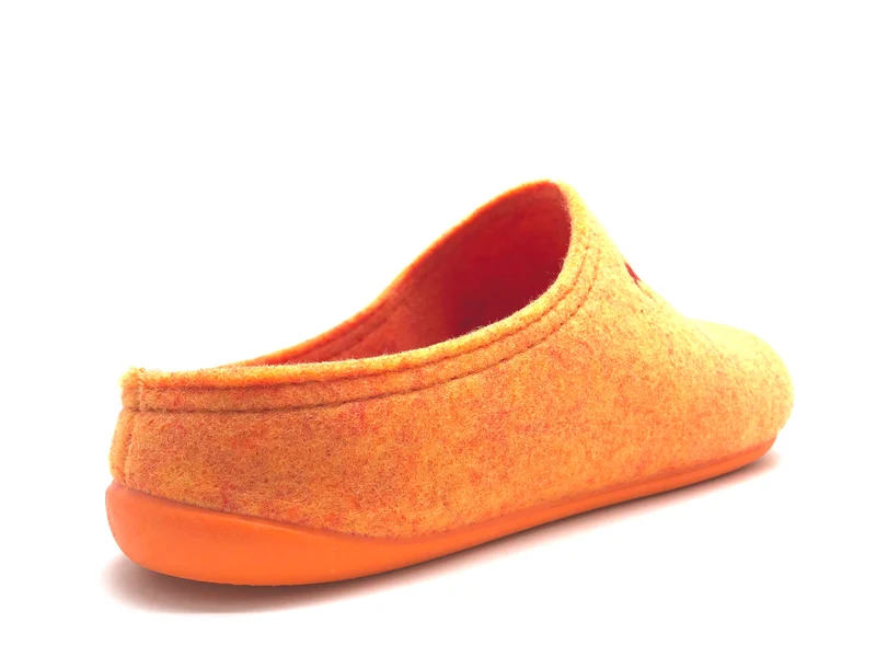 thies 1856 ® Recycled PET Slipper vegan orange