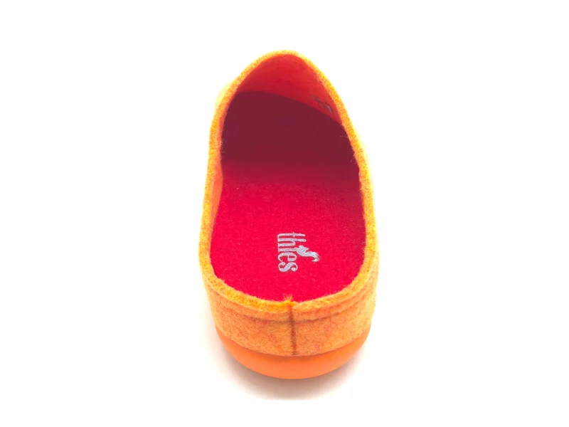 thies 1856 ® Recycled PET Slipper vegan orange