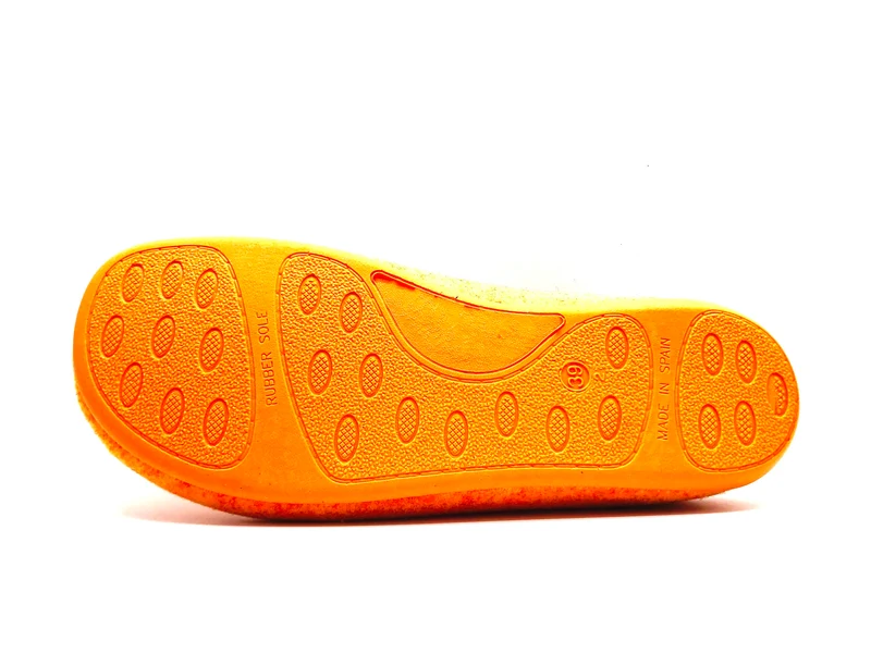 thies 1856 ® Recycled PET Slipper vegan orange