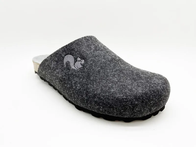 thies 1856 ® Recycled PET Bio Clog vegan anthracite mint
