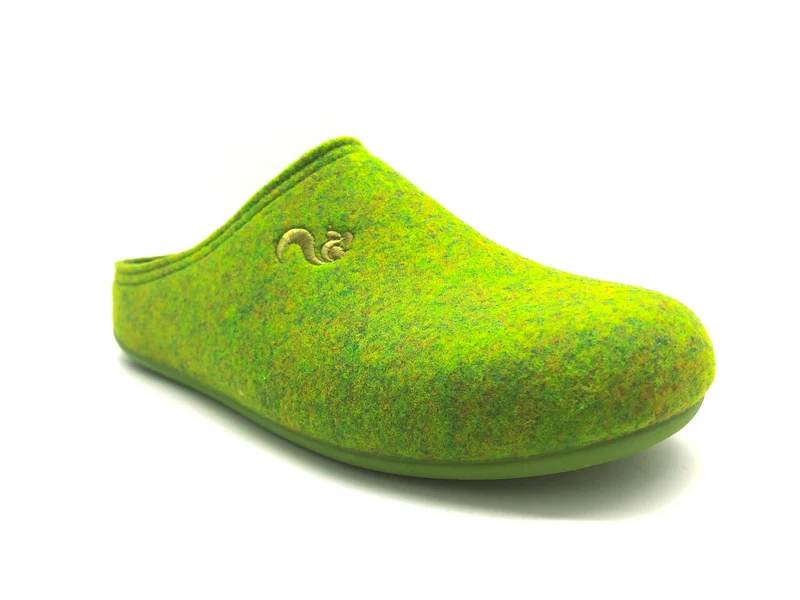 thies 1856 ® Recycled PET Slipper vegan pistachio green