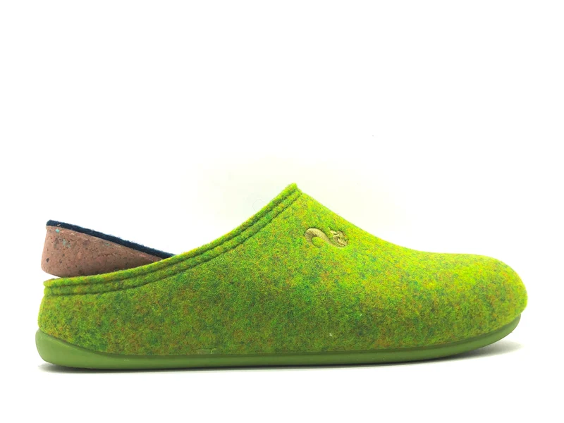 thies 1856 ® Recycled PET Slipper vegan pistachio green