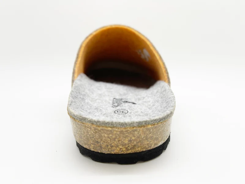thies 1856 ® Recycled PET Bio Clog vegan beige marron orange