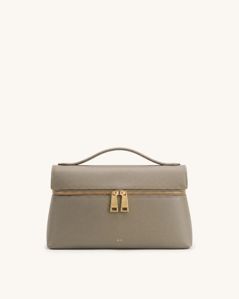 Thea Henkeltasche - Mocha-Graubraun