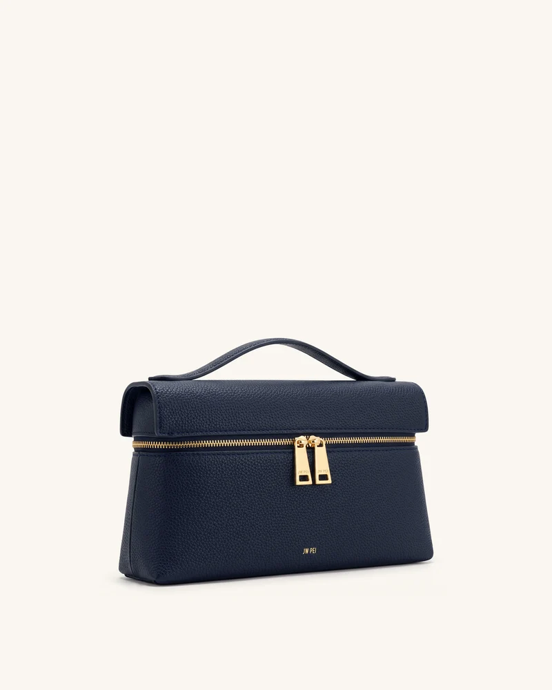 Thea Henkeltasche - Marineblau