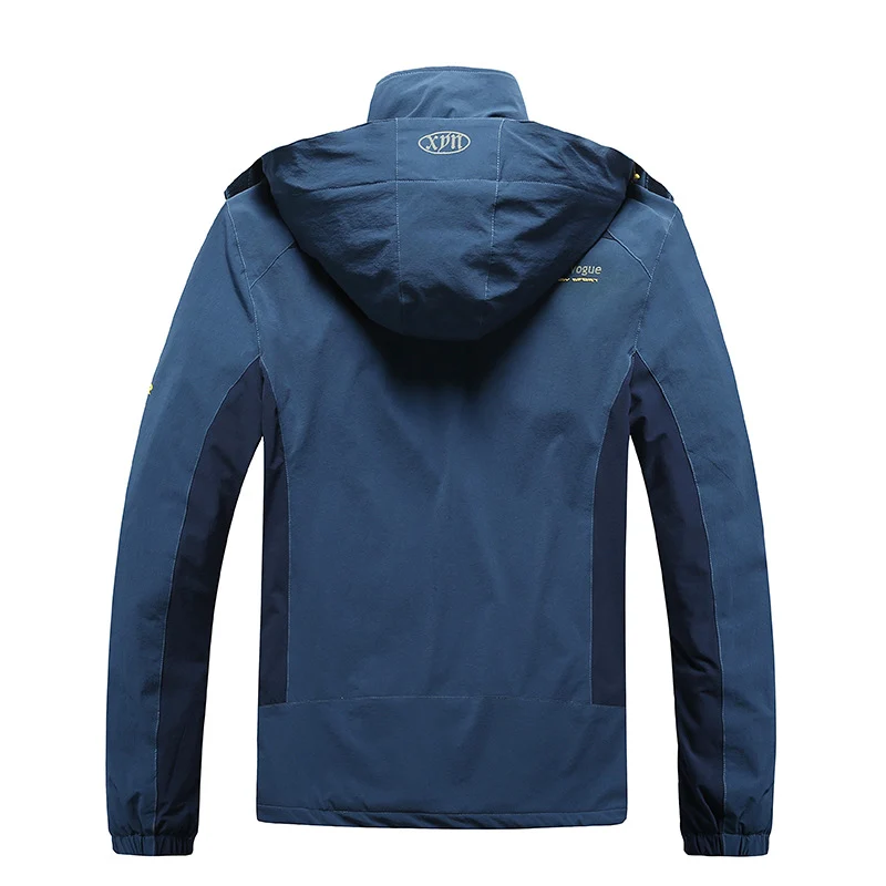 Damen Wasser- und winddichte Softshell-Trekkingjacke mit verstellbarer Kapuze Nord Taschen