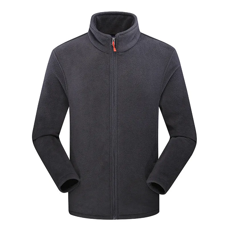 Damen Taillierte Fleecejacke mit Stehkragen und durchgehendem Reißverschluss Nord Taschen