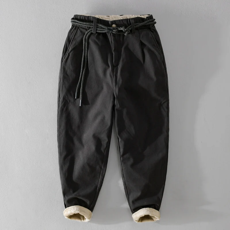 Damen Gefütterte Chinohose mit elastischem Bund und schmal zulaufenden Beinen Nord Taschen