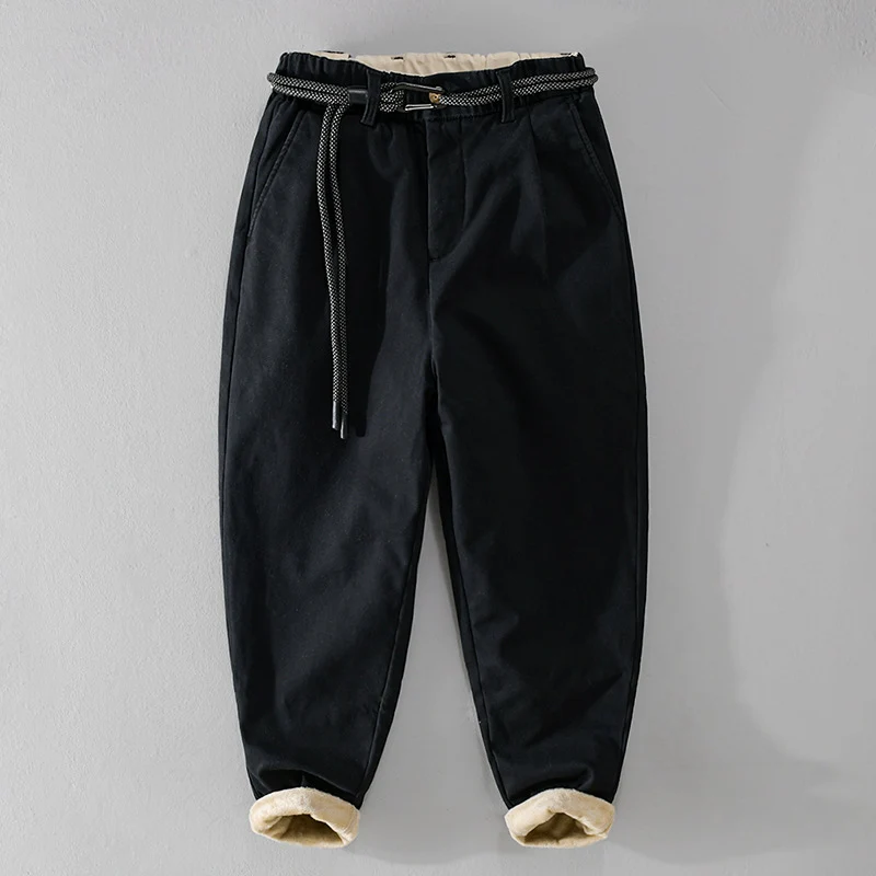 Damen Gefütterte Chinohose mit elastischem Bund und schmal zulaufenden Beinen Nord Taschen