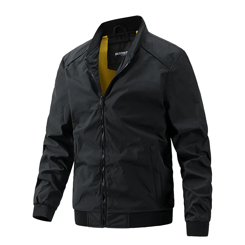 Herren Wasserabweisende leichte Bomberjacke mit atmungsaktivem Mesh-Innenfutter Nord Taschen