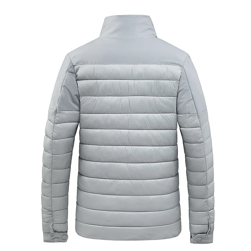 Herren Leichte Thermo-Steppjacke mit Softshell-Außenmaterial Nord Taschen