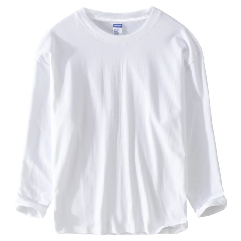 Unisex Langärmliges Premium-Basics-Langarmshirt aus Baumwollmix mit Rundhalsausschnitt Nord Taschen