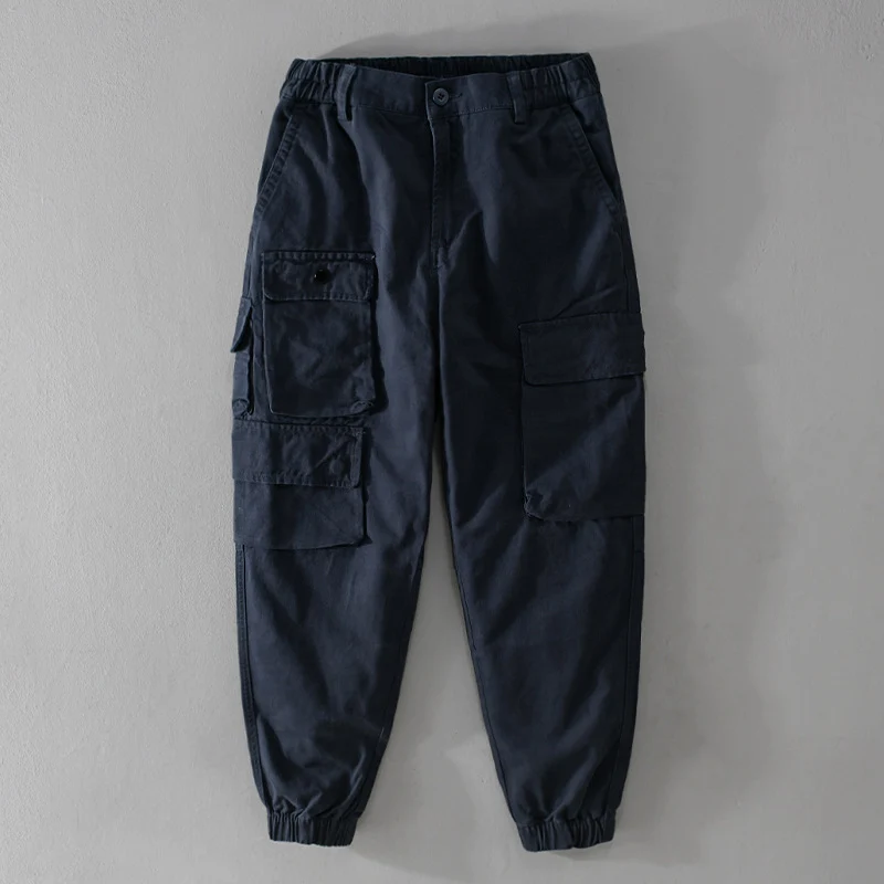 Herren Utility-Cargo-Jogger mit verstärkten Beintaschen und elastischem Knöchelbund Nord Taschen
