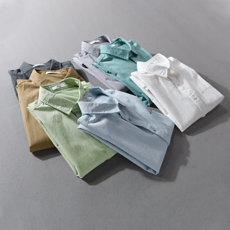 Herren Hemdjacken-Overshirt aus softem Baumwoll-Twill mit Relaxed-Fit und aufgesetzter Brusttasche Nord Taschen