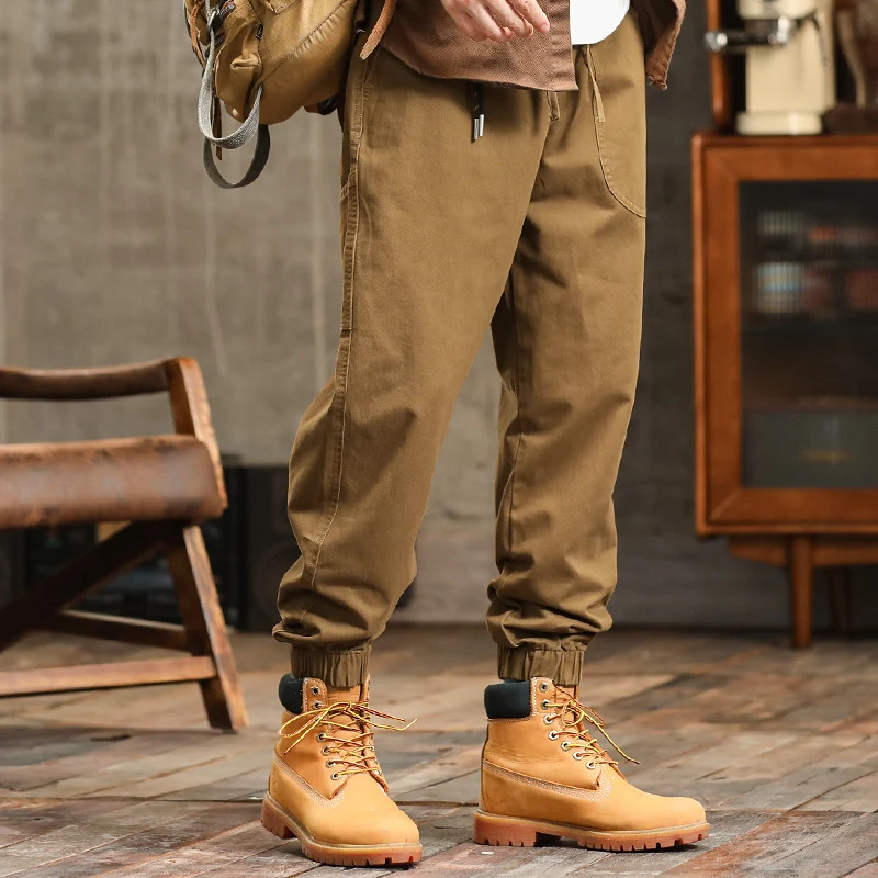 Herren Cargo-Joggerhose mit elastischem Bund und Bündchen Nord Taschen