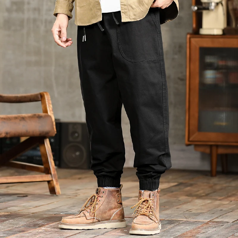 Herren Cargo-Joggerhose mit elastischem Bund und Bündchen Nord Taschen