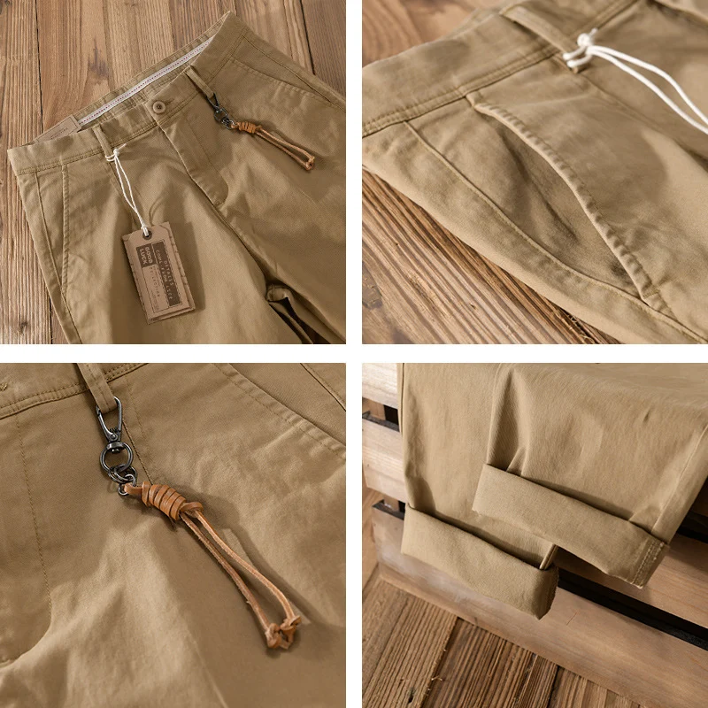 Herren Baumwoll‑Twill Chino im Relaxed‑Tapered Schnitt mit Kordelzugbund und aufgesetzten Taschen Nord Taschen