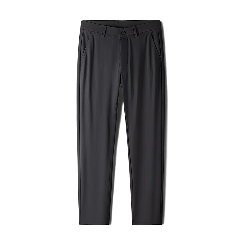 Herren Schlanke Business‑Stretchhose mit Bügelfalte und Komfortbund Nord Taschen