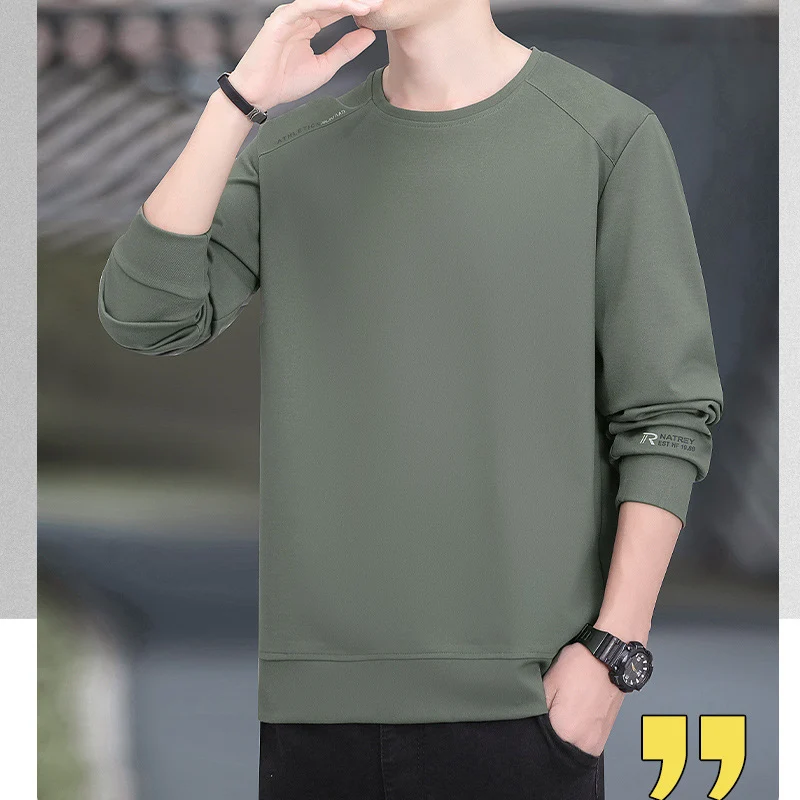 Herren Performance-Sweatshirt mit wärmender Innenlage und minimalistischer Rundhalsausschnitt Nord Taschen