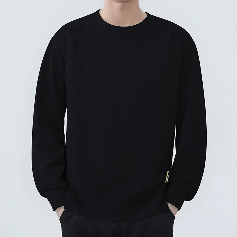 Herren Lässiges Oversize-Sweatshirt mit Raglanärmeln und angerauter Innenlage Nord Taschen