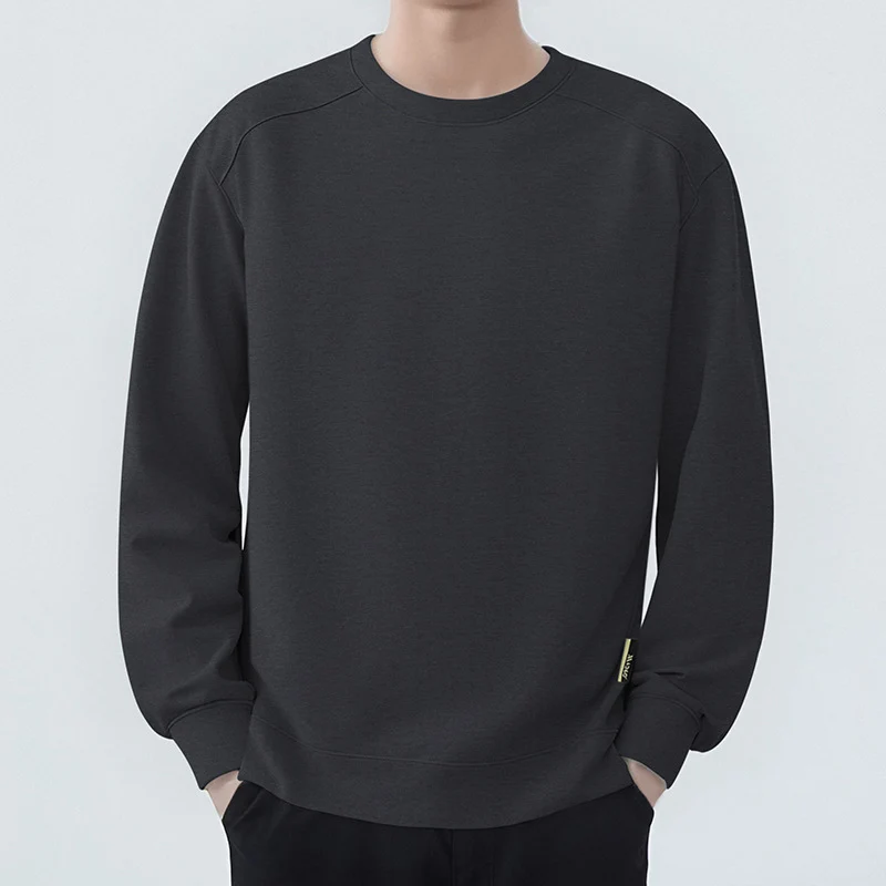 Herren Lässiges Oversize-Sweatshirt mit Raglanärmeln und angerauter Innenlage Nord Taschen
