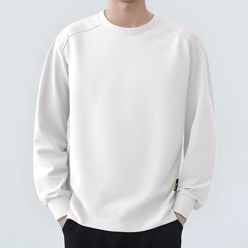 Herren Lässiges Oversize-Sweatshirt mit Raglanärmeln und angerauter Innenlage Nord Taschen