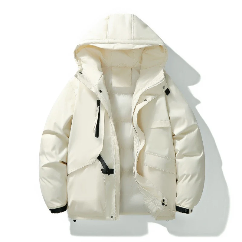 Herren Isolierte Parka-Jacke mit Kapuze Nord Taschen