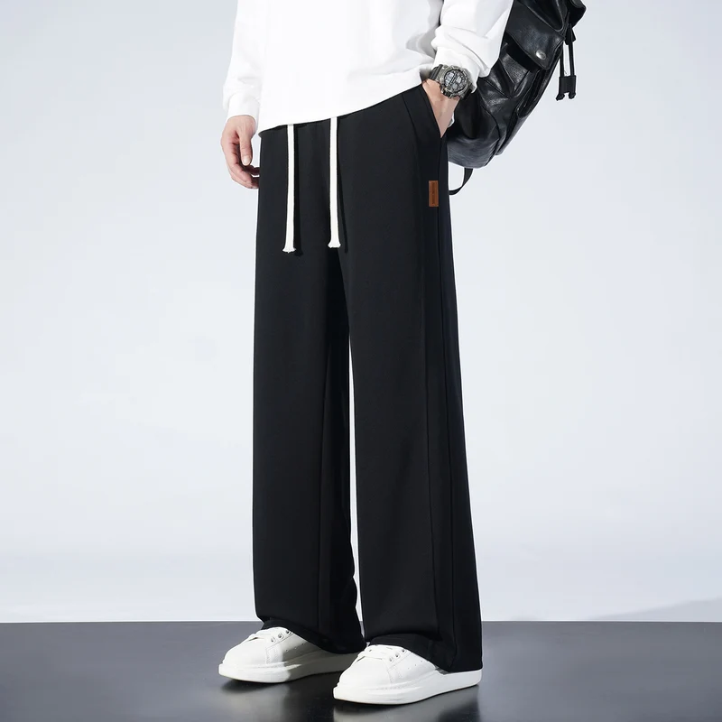 Damen Weite Lounge-Sweathose mit Tunnelzug und geradem Bein Nord Taschen