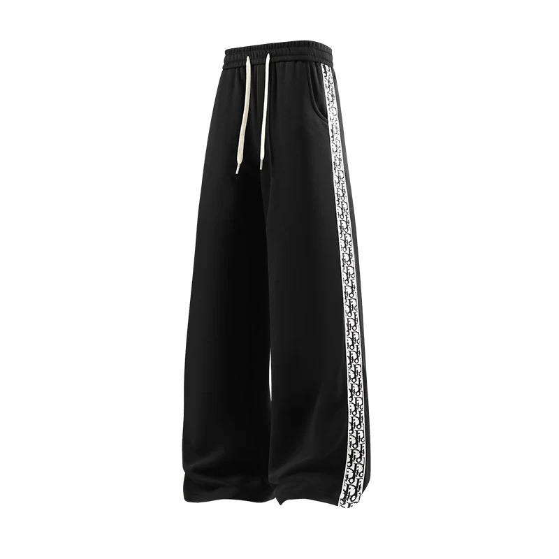 Damen Extraweite Lounge-Sweathose mit seitlichem Logoband und Komfortbund Nord Taschen