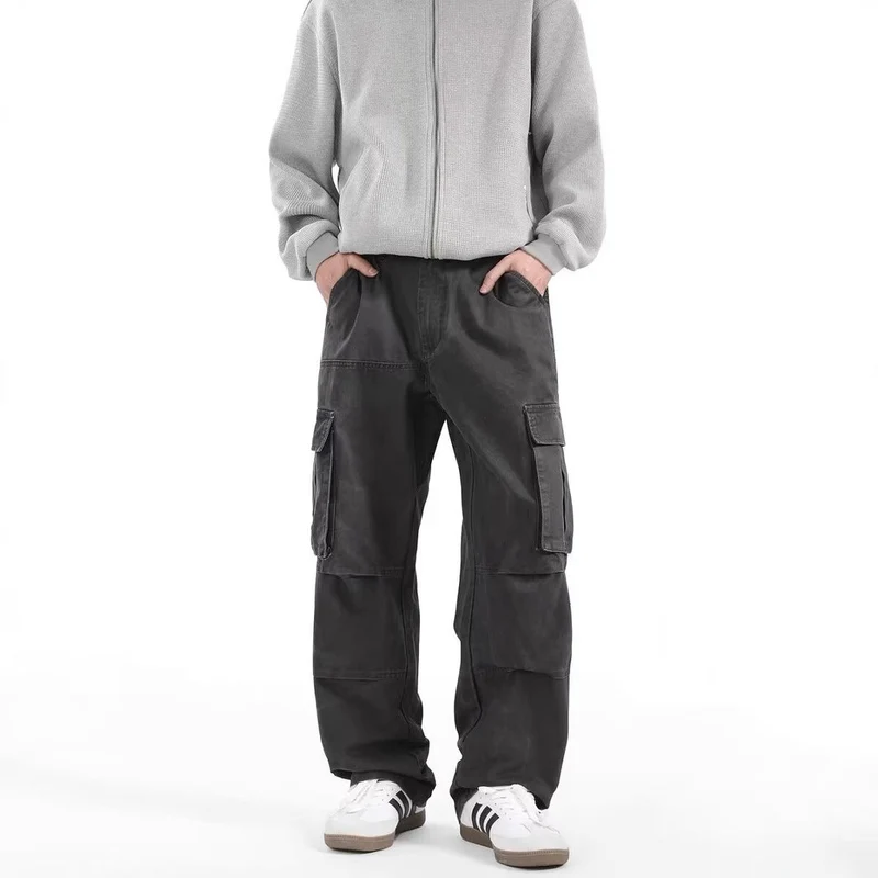 Herren Cargo-Hose mit strapazierfähigem Material und großzügigen Taschen