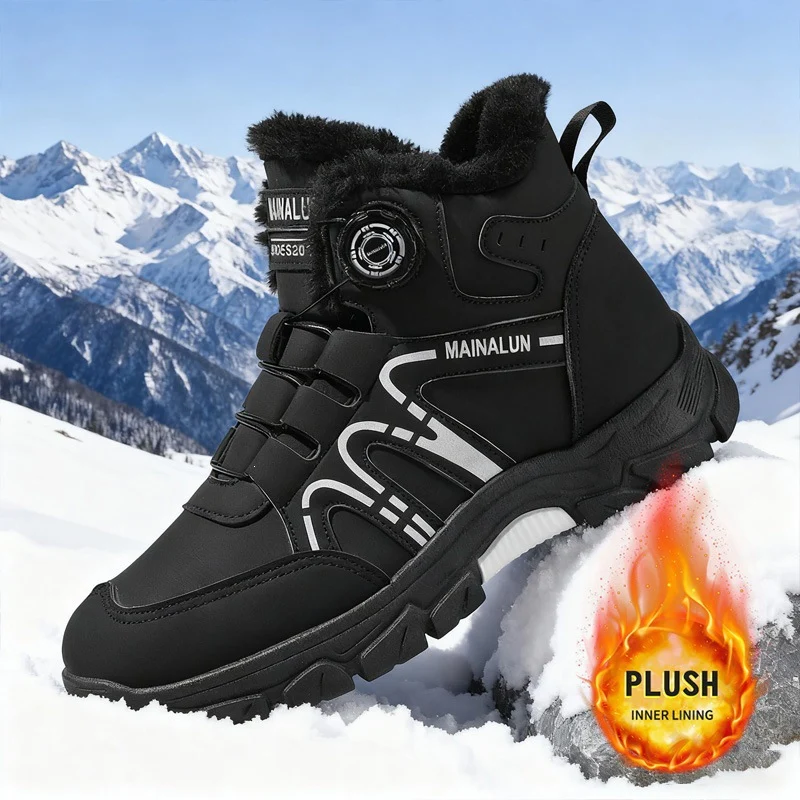 Herren Wetterfeste Winterschuhe Nord Taschen