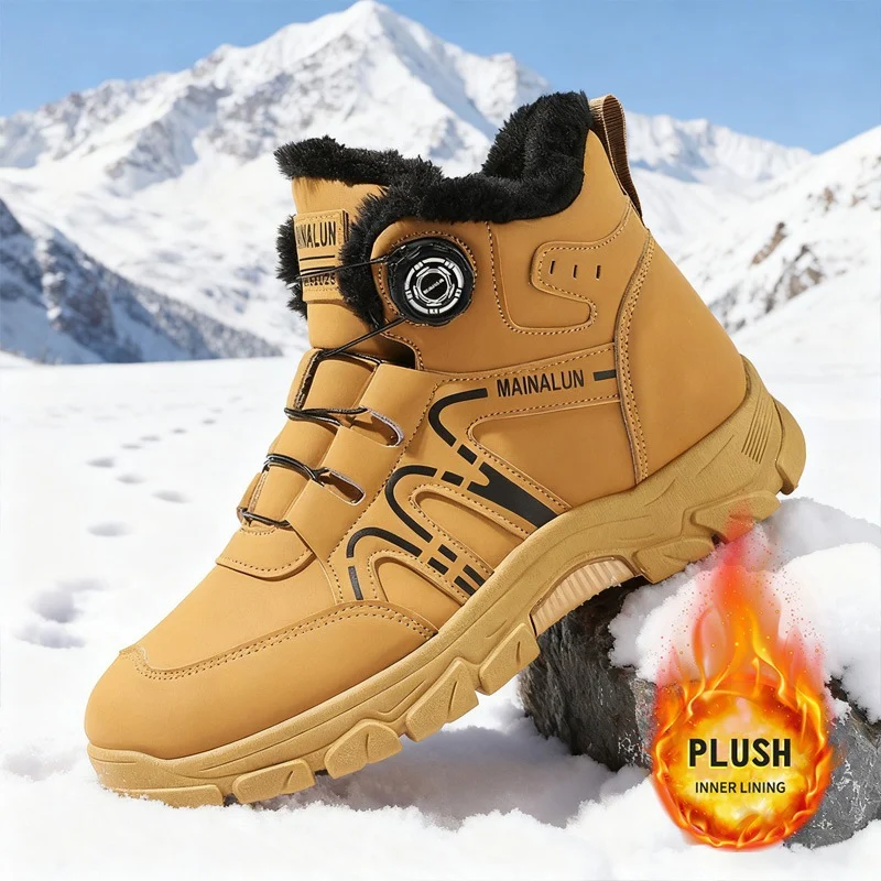 Herren Wetterfeste Winterschuhe Nord Taschen