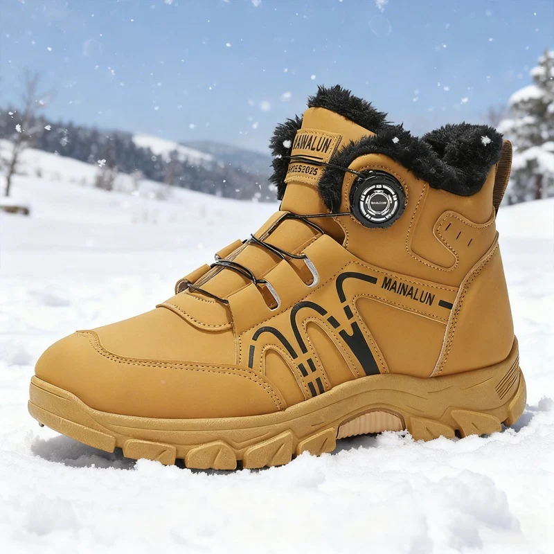 Herren Wetterfeste Winterschuhe Nord Taschen