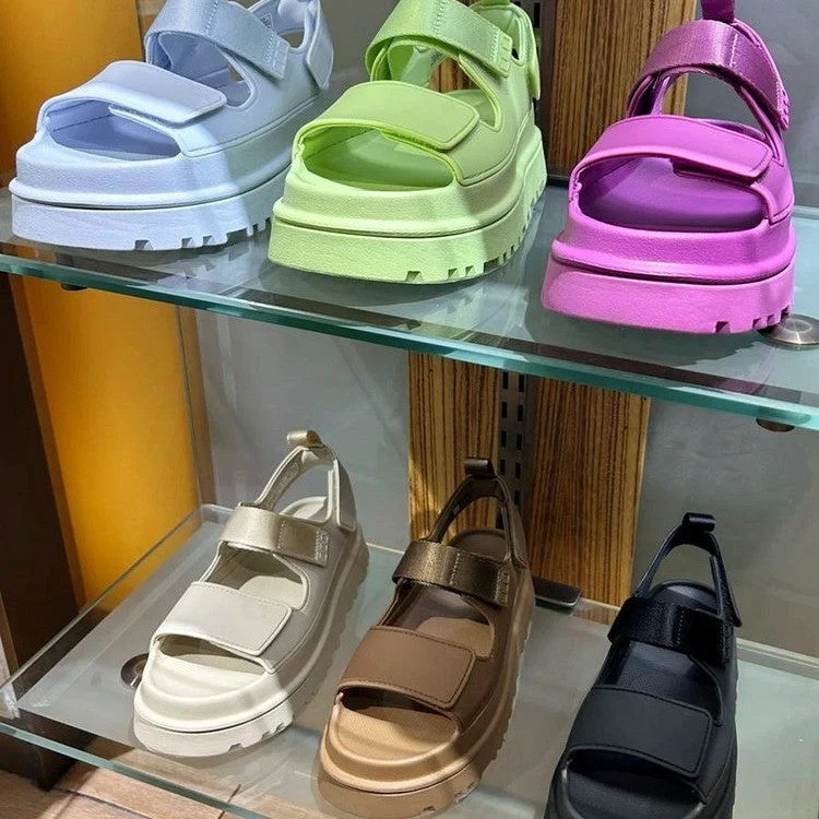 Damen Sportliche Sandalen mit ergonomischem Fußbett und rutschfester Sohle - Vittorelli