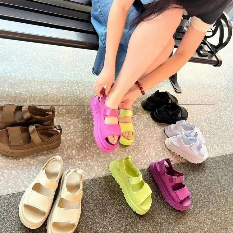 Damen Sportliche Sandalen mit ergonomischem Fußbett und rutschfester Sohle - Vittorelli