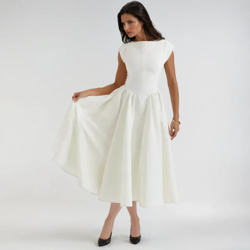 Lucia Midi Kleid - Vittorelli
